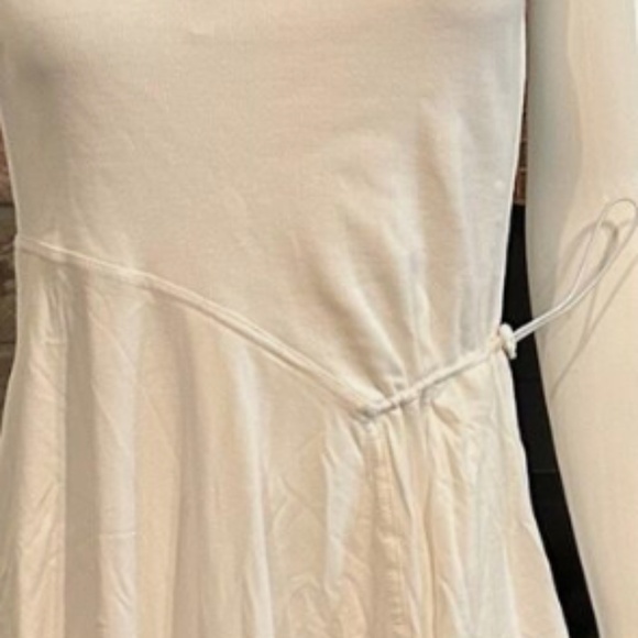 Brand New Daily Practice by Anthropologie Short-Sleeve Asymmetrical Midi Dress - Picture 5 of 8